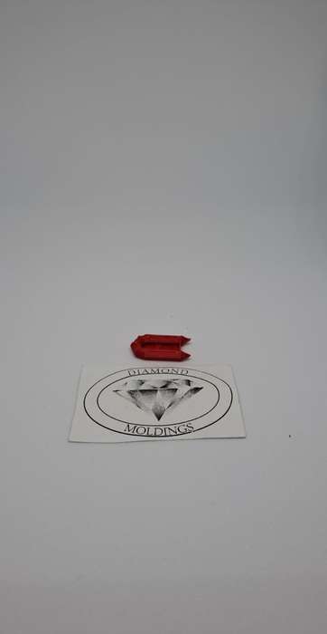 Model Trains N - Scale - Boat Rubber Dinghy (Red) - 22mm x 12mm x 3mm