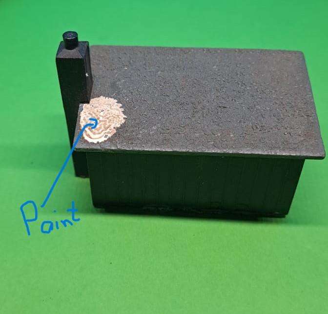 Model Trains H0 Scale - Small trackside Building.