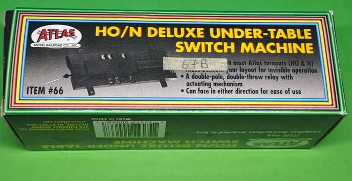 Model Trains H0/OO/N-Scale 1 x Atlas, Deluxe Under-table switch Machine