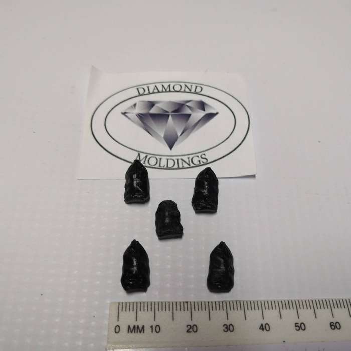 Model Trains HO 1 x Bags - Coal bags (x5 pack) - 8mm x 5mm x 14mm