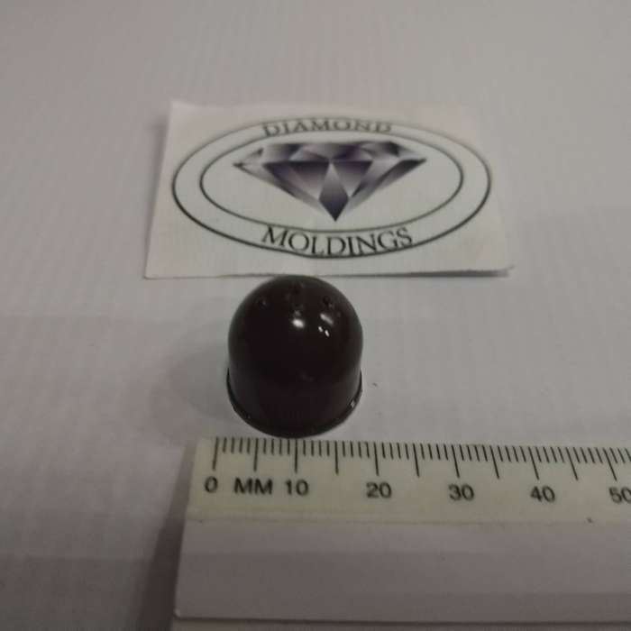 Model Trains HO - 1 x Recycling Bin Brown (Food) - 18mm Diameter x 16mm