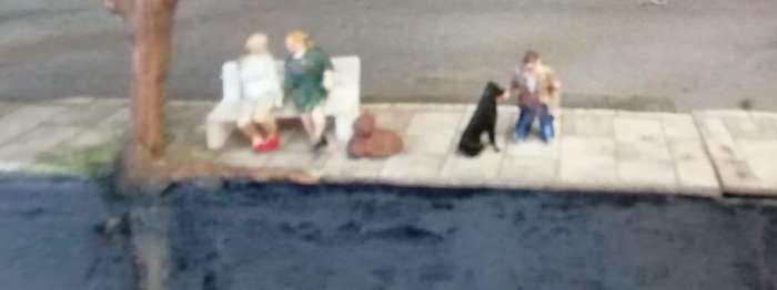 Model Trains 1:87 HO - Animals - Dogs (pack of 3)