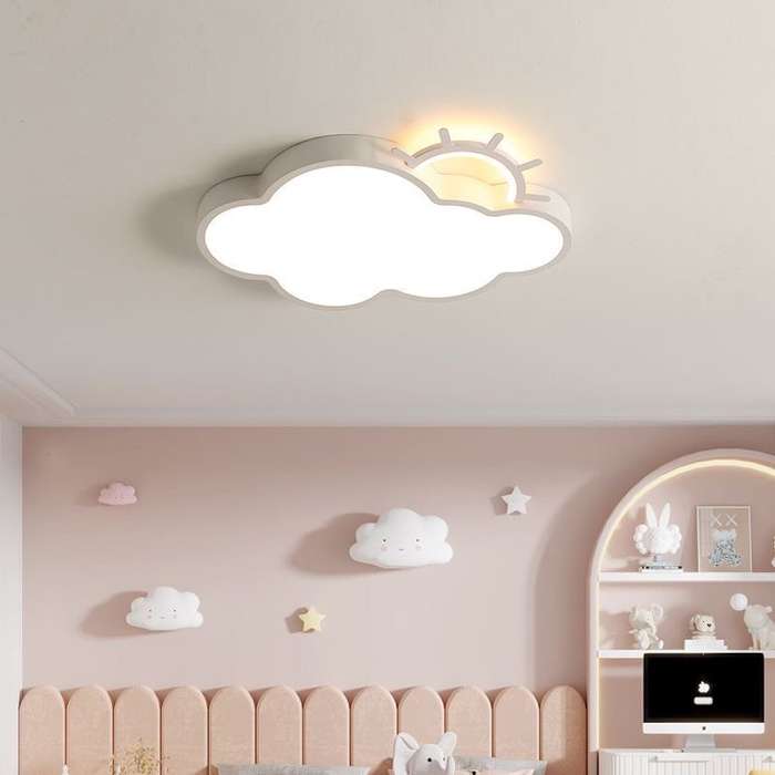 Cloud Shape LED Ceiling Light 60W(3 light color temperature) - Blue