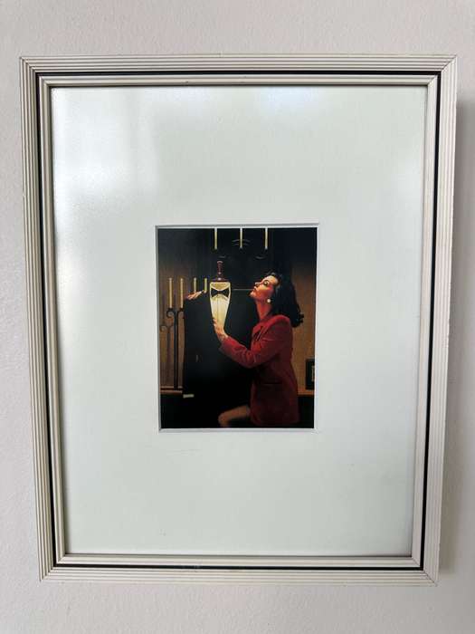 Framed Jack Vettriano, Beautiful Life - Finished Size 23cm x 29cm