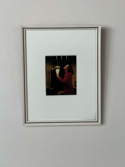 Framed Jack Vettriano, Beautiful Life - Finished Size 23cm x 29cm
