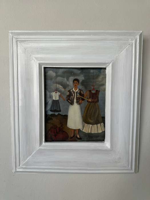 Framed Frida Kahlo Print, Memory The Heart - Finished Size 41cm x 46.5cm