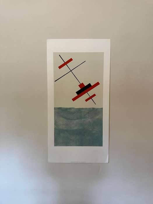 Silkscreen Print - Vera Jermolajewa - Size 100cm x 50cm