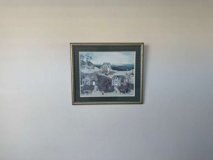 Framed Linda Nelson Stocks Print, Days to Remember - Finished Size 41cm x 35cm
