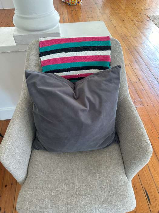 Ashanti Woven Fabric Rug, Versatile as it can be used as a Table Runner Size 175cm x 73cm (New)