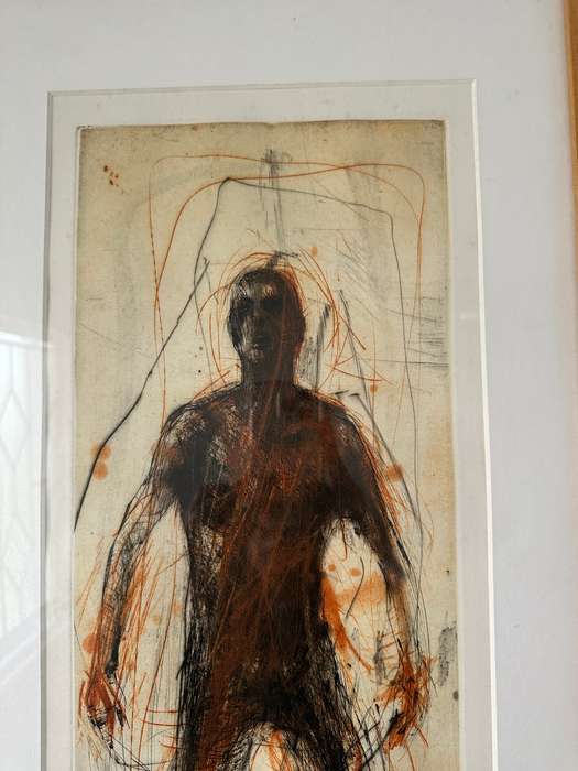Framed Christophe Hohler Limited Edition Lithograph (Edition 2/50) - 82cm x 34cm