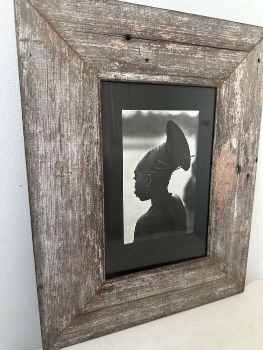 Framed Casimir Zagourski Print - l'afrique qui disparait (Africa Disappearing)