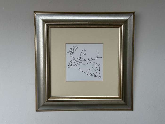 Pablo Picasso Framed Print, War & Peace - Finished Size 31.5cm x 31.5cm