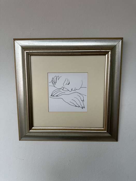 Pablo Picasso Framed Print, War & Peace - Finished Size 31.5cm x 31.5cm