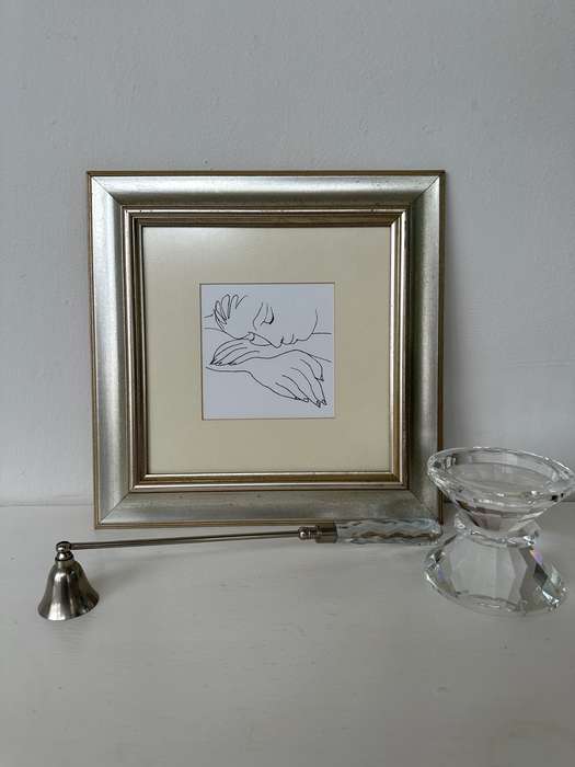 Pablo Picasso Framed Print, War & Peace - Finished Size 31.5cm x 31.5cm