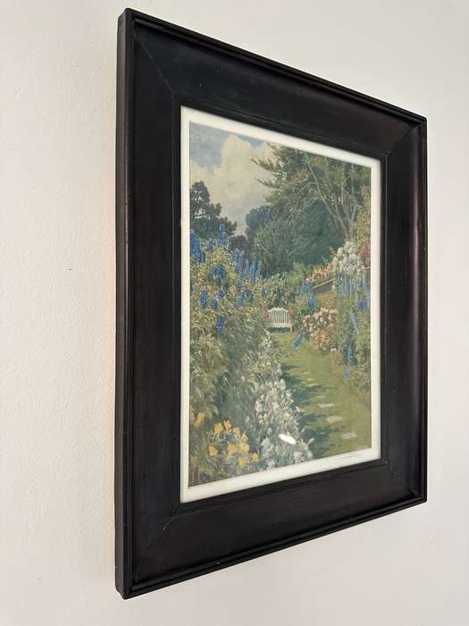 Framed Beatrice Parsons Print, Floral Garden - Finished Size 42cm x 52cm