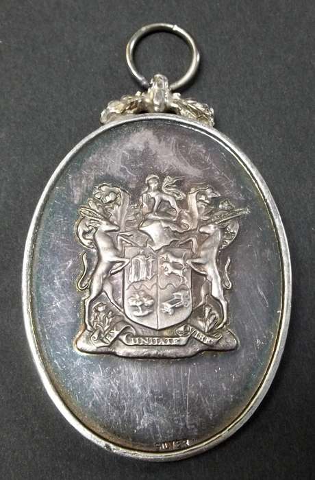 SADF - John Chard Decoration 20yrs Silver medal - Numbered on rim(11359)