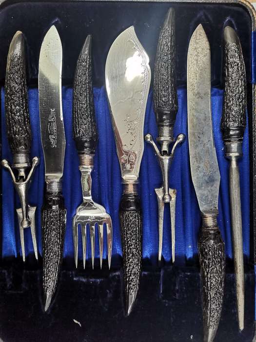 Stunning Silver Plated Kitchen Utensils Set