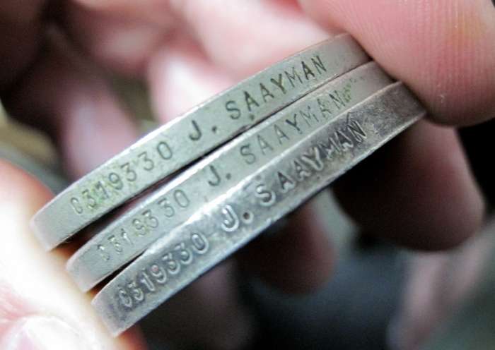 WWII Group of 5 medals awarded to J Saayman C319330
