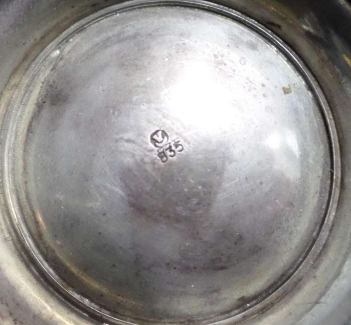 1938 Centenary of the Groot Trek silver(0.835) bowl