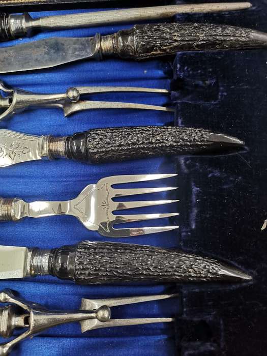 Stunning Silver Plated Kitchen Utensils Set