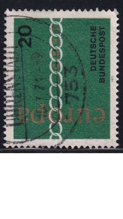1971 EUROPA Stamps, Germany.