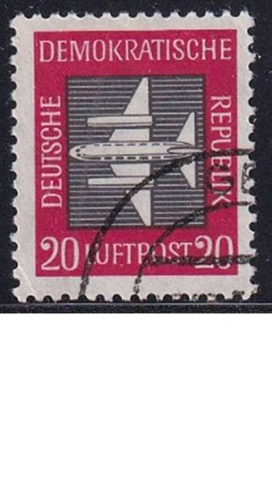 1957 Airmail, DDR.
