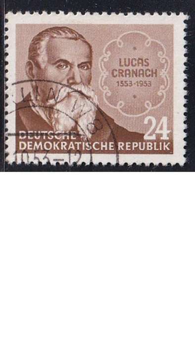 1953 The 400th Anniversary of the Death of Lucas Cranach, DDR.