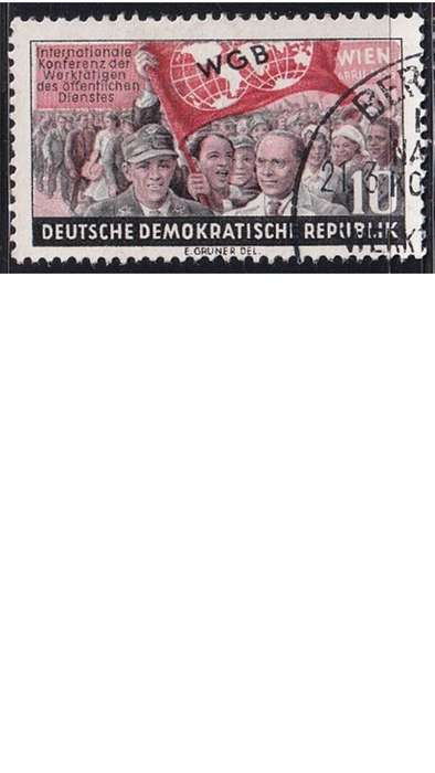 1955 International Congress for State Employies, DDR.