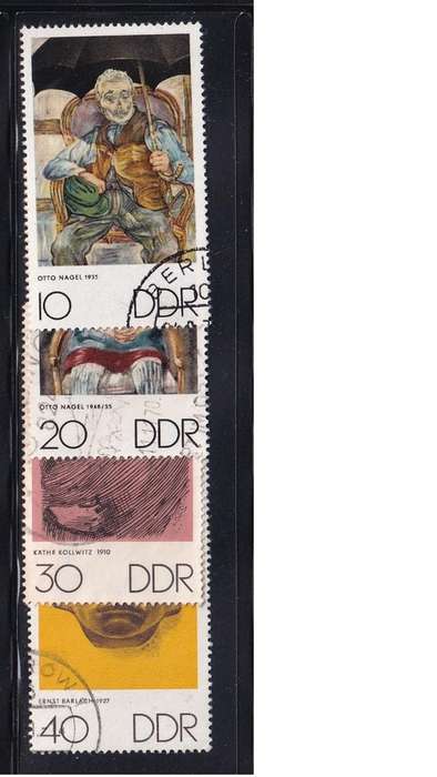 1970 Art, DDR. Set not completed.