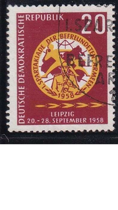 1958 The Red Army, DDR.