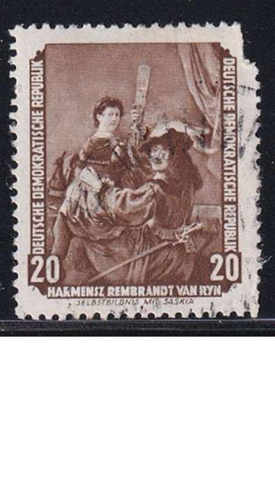 1955 Famous Paintings from Dresden Gallery, ddr.
