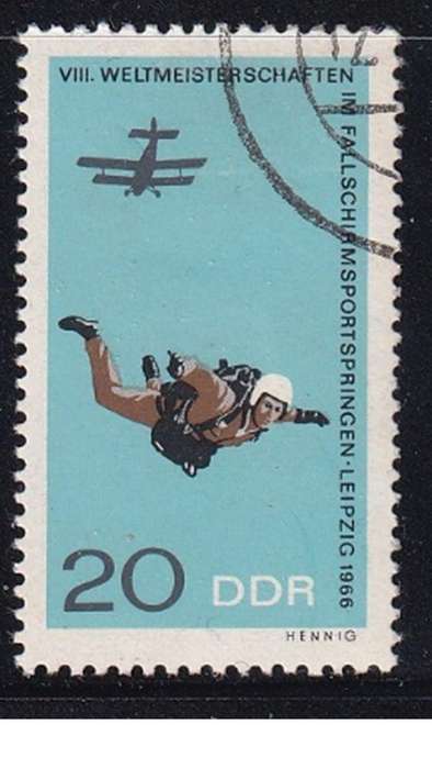 1966 Parachute Jumping World Championships, DDR.