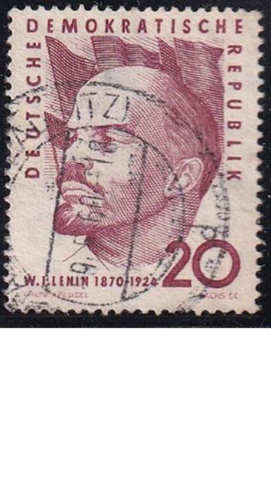 1960 The 90th Anniversary of the Birth of Lenin, DDR.