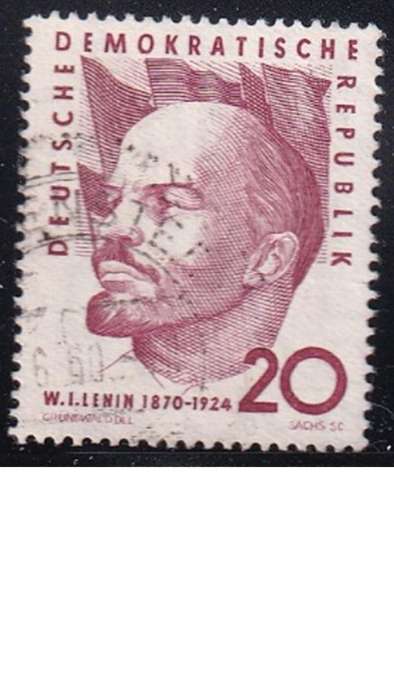 1960 The 90th Anniversary of the Birth of Lenin, DDR.