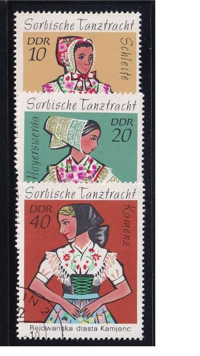 1971 Sobian Costumes, DDR. Set not completed.
