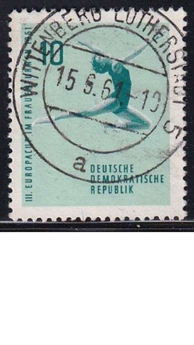 1961 European Cup in Gymnastics for Women, DDR.