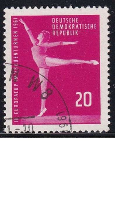 1961 European Cup in Gymnastics for Women, DDR.
