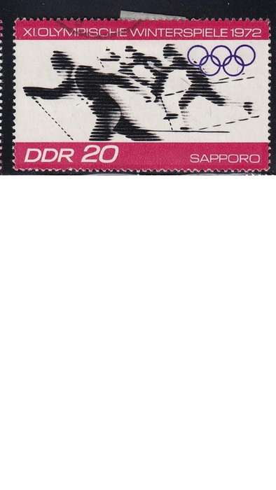 1971 Winter Olympic Games - Sapporo, Japan, DDR.