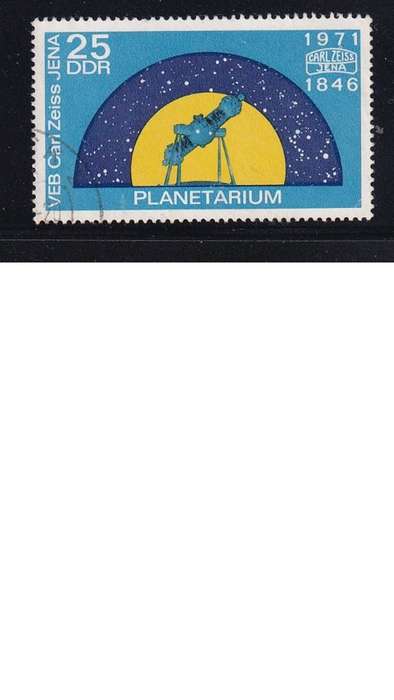 1971 Astronomy - The 125th Anniversary of Carl Zeiss Jena, DDR.