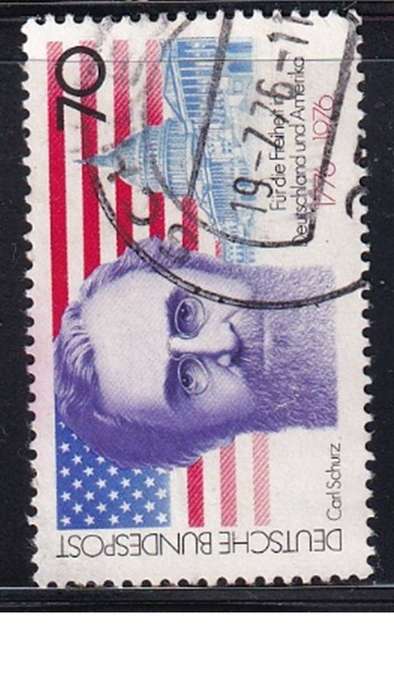 1976 The 200th Anniversary of the American Declaration of Independence, Germany.