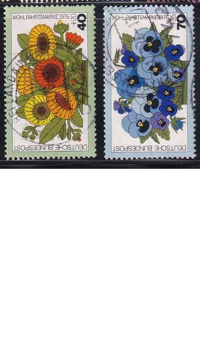 1976 Charity Stamps, Germany.