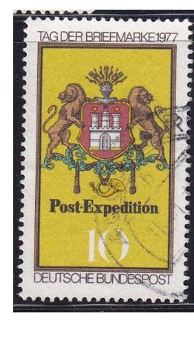 1977 The Day of Stamps, Germany.