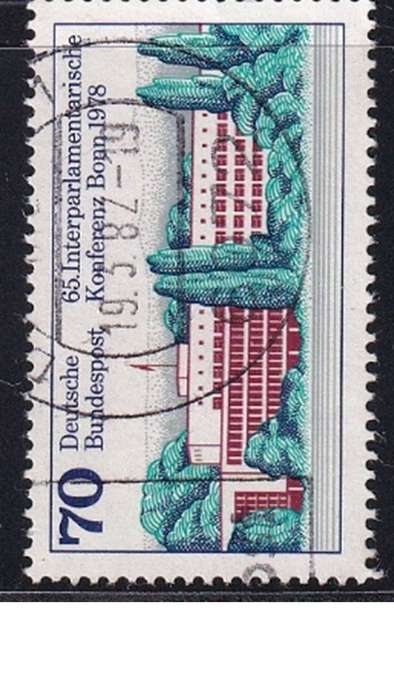1978 The Interparliamentary Conference in Bonn, Germany.
