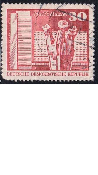 1973 New Daily Stamps, DDR.