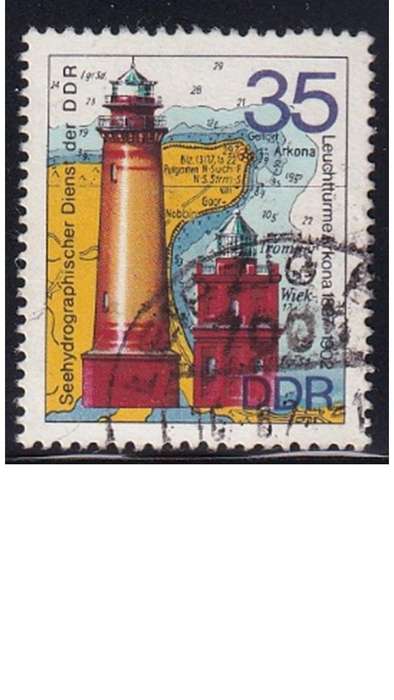 1974 Lighthouses, DDR.