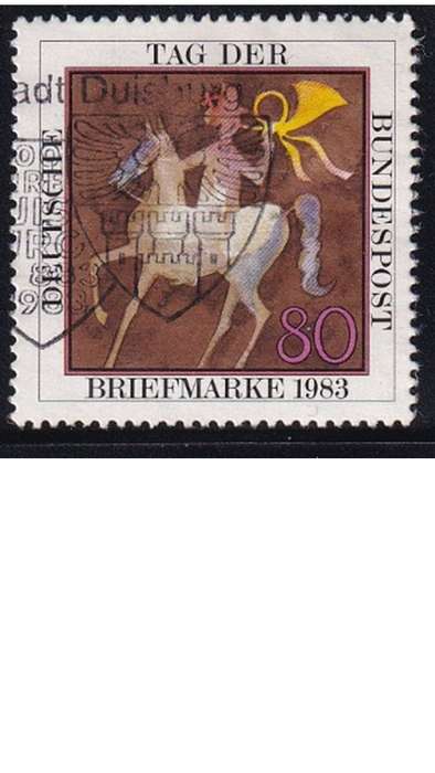 1983 The Day of Stamps, Germany.