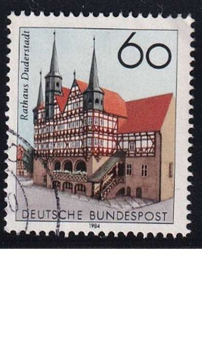 1984 The 750th Anniversary of the City Hall in Duderstadt, Germany.