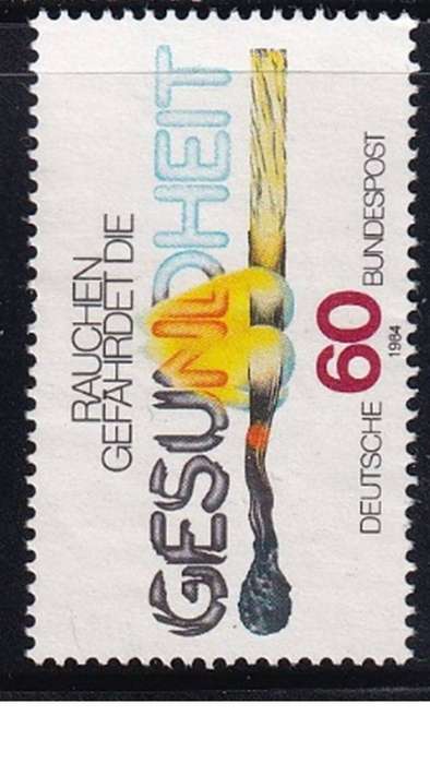 1984 No Smoking Campaign, Germany.