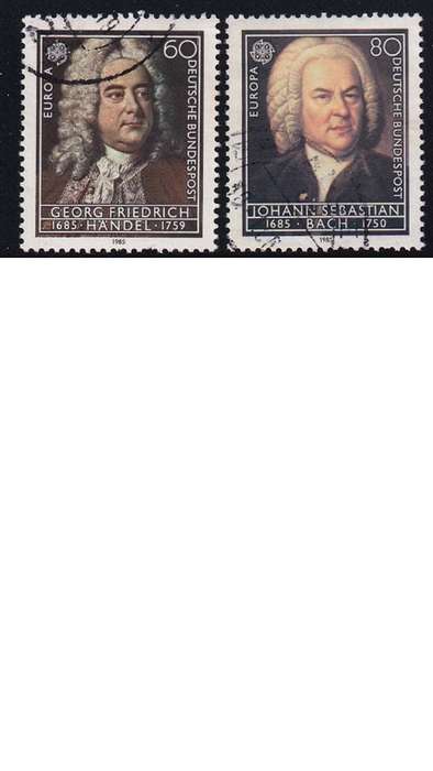 1985 EUROPA Stamps - European Music Year, Germany.