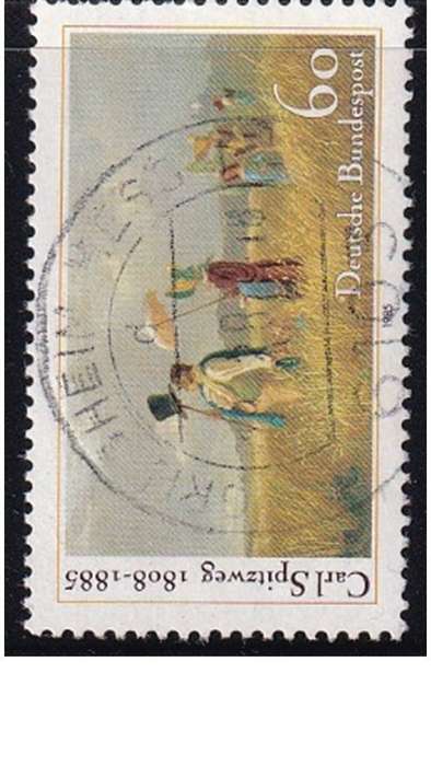 1985 The 100th Anniversary of the Death of Carl Spitweg, Painter, Germany.
